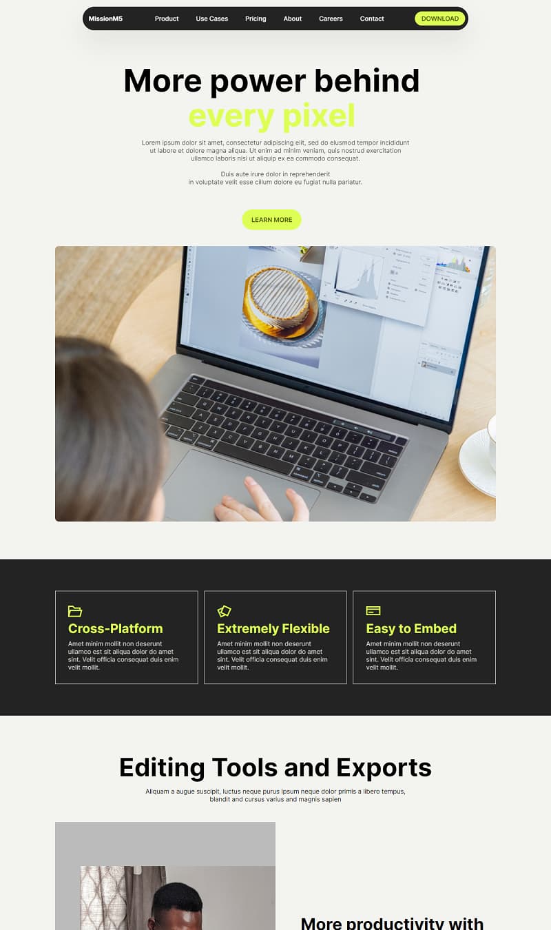 Dynamic Pagination Example