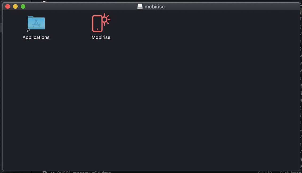 To download and install the Mobirise app: Open the Mobirise site https://mobirise.com/
Download installation files.